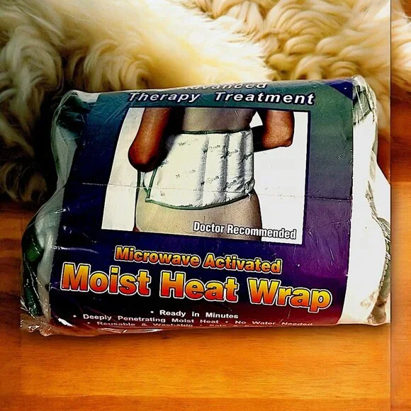 NEW Bruder MediBeads Microwave Activated Moist Heat Back Wrap Fits Up to 60" W - Picture 6 of 6